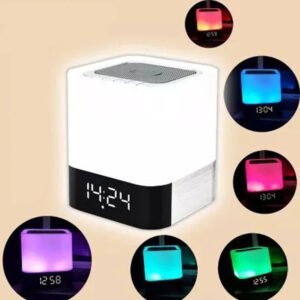 Portable Bluetooth Speaker with Color Lights