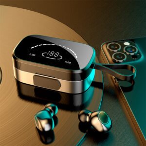 TWS Bluetooth 5.0 Wireless Earbuds with Charging Case – Blue