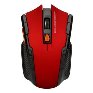 New Gaming Wireless Mouse 2.4G Wireless Mouse Red