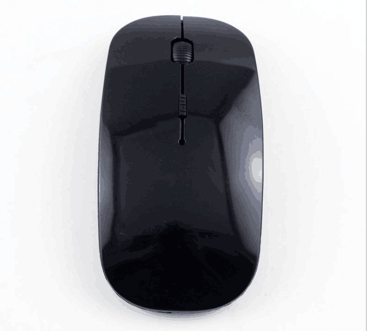 Ultra-Thin Wireless Mouse – Black