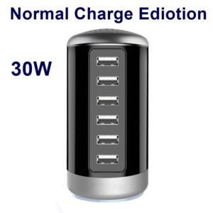6-Port USB-C Charging Station