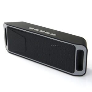 Dual-Speaker Wireless Bluetooth Speaker – Grey