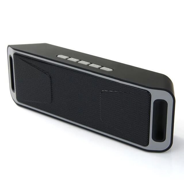 Dual-Speaker Wireless Bluetooth Speaker – Grey